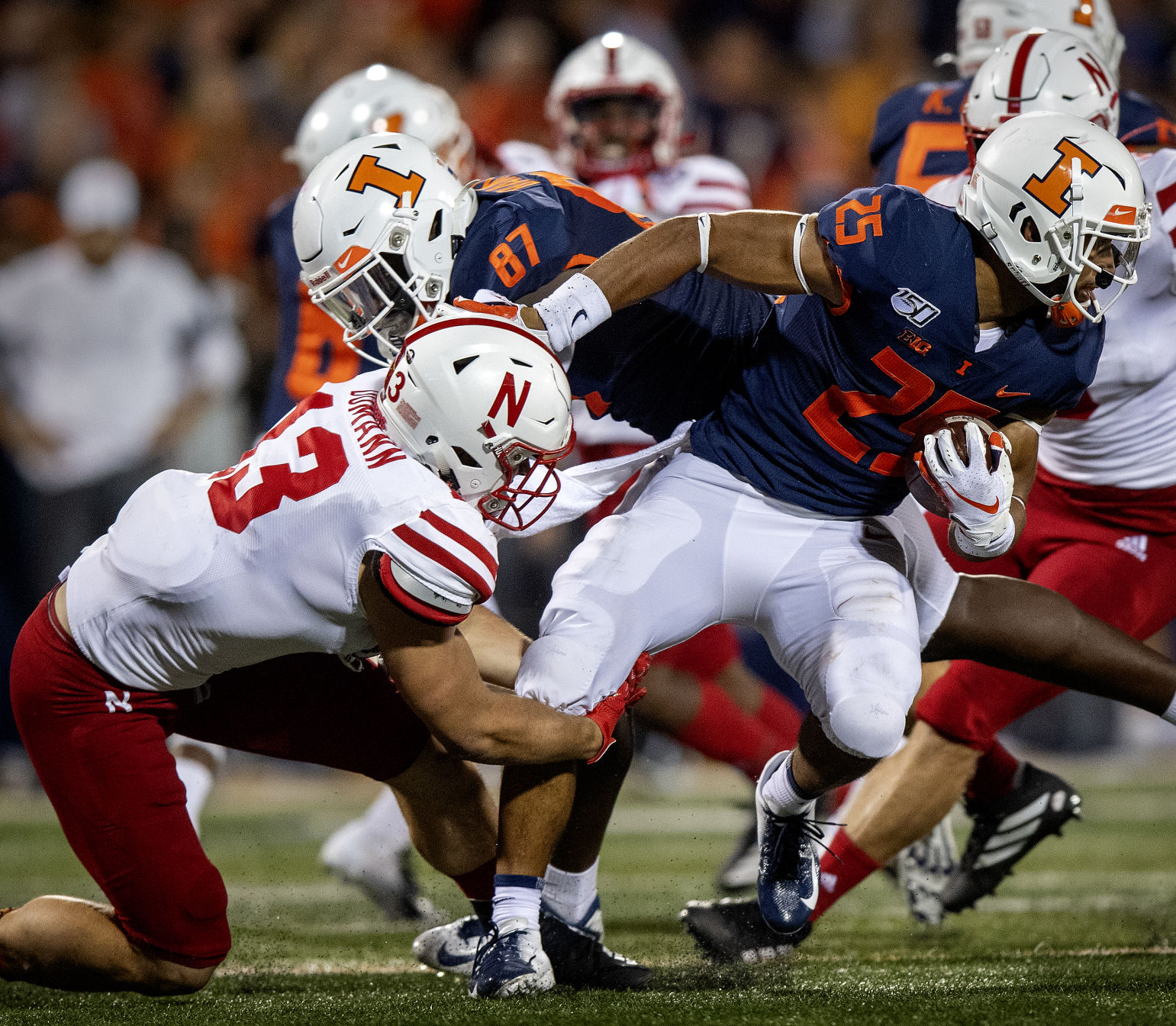 Nebraska vs. Illinois, 9.21